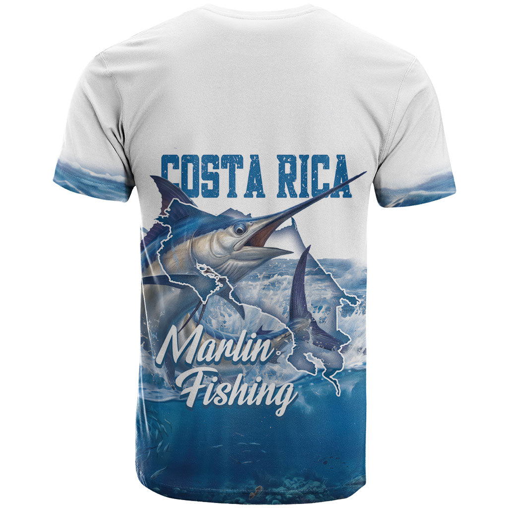 Blue Marlin Fishing Costa Rica T Shirt Makaira Nigricans Deep Sea Fishing