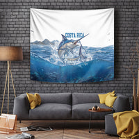 Blue Marlin Fishing Costa Rica Tapestry Makaira Nigricans Deep Sea Fishing