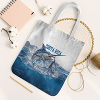 Blue Marlin Fishing Costa Rica Tote Bag Makaira Nigricans Deep Sea Fishing