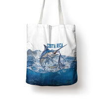 Blue Marlin Fishing Costa Rica Tote Bag Makaira Nigricans Deep Sea Fishing