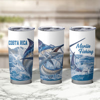 Blue Marlin Fishing Costa Rica Tumbler Cup Makaira Nigricans Deep Sea Fishing