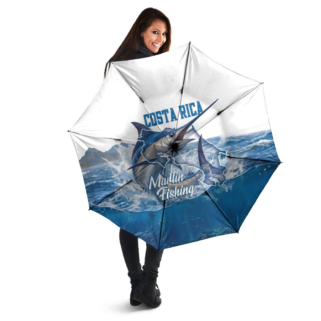 Blue Marlin Fishing Costa Rica Umbrella Makaira Nigricans Deep Sea Fishing