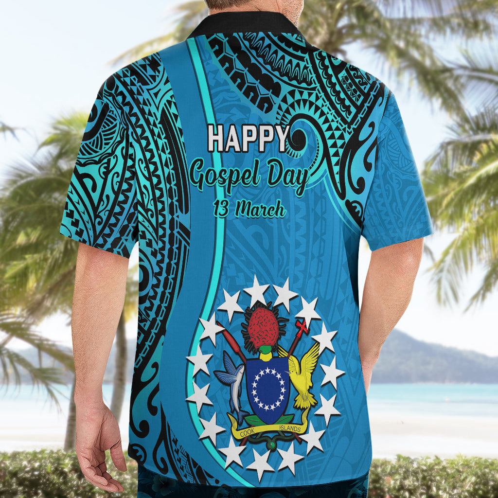13 March Penrhyn Island Gospel Day Hawaiian Shirt Cook Islands Tribal Pattern - Wonder Print Shop