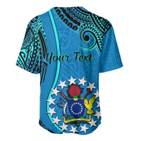 Personalised 13 March Penrhyn Island Gospel Day Baseball Jersey Cook Islands Tribal Pattern - Wonder Print Shop