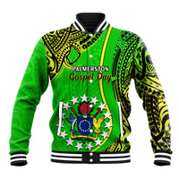 25 May Palmerston Island Gospel Day Baseball Jacket Cook Islands Tribal Pattern - Wonder Print Shop