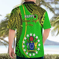 25 May Palmerston Island Gospel Day Hawaiian Shirt Cook Islands Tribal Pattern - Wonder Print Shop