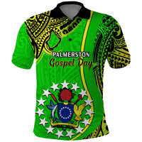 25 May Palmerston Island Gospel Day Polo Shirt Cook Islands Tribal Pattern - Wonder Print Shop