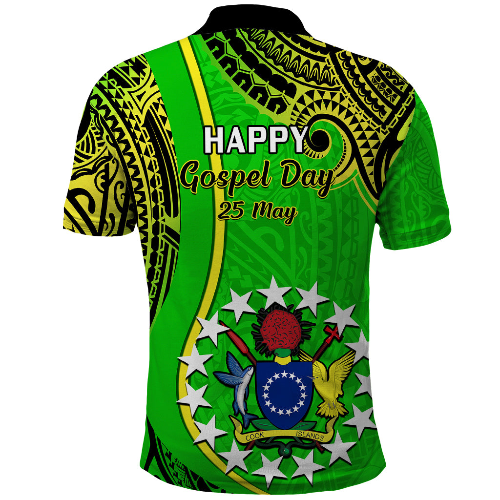 25 May Palmerston Island Gospel Day Polo Shirt Cook Islands Tribal Pattern - Wonder Print Shop