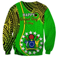 25 May Palmerston Island Gospel Day Sweatshirt Cook Islands Tribal Pattern - Wonder Print Shop