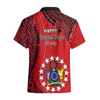 20 July Atiu Island Gospel Day Hawaiian Shirt Cook Islands Tribal Pattern - Wonder Print Shop