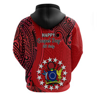 20 July Atiu Island Gospel Day Hoodie Cook Islands Tribal Pattern - Wonder Print Shop