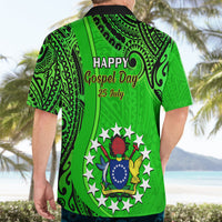25 July Rarotonga Island Gospel Day Hawaiian Shirt Cook Islands Tribal Pattern - Wonder Print Shop