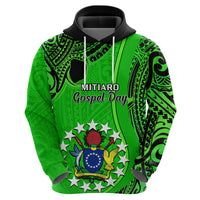 21 July Mitiaro Island Gospel Day Hoodie Cook Islands Tribal Pattern - Wonder Print Shop