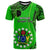 21 July Mitiaro Island Gospel Day T Shirt Cook Islands Tribal Pattern - Wonder Print Shop