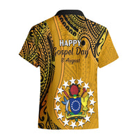 8 August  Manihiki Island Gospel Day Hawaiian Shirt Cook Islands Tribal Pattern - Wonder Print Shop