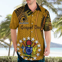 8 August  Manihiki Island Gospel Day Hawaiian Shirt Cook Islands Tribal Pattern - Wonder Print Shop
