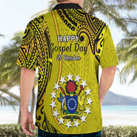 27 October Aitutaki Island Gospel Day Hawaiian Shirt Cook Islands Tribal Pattern - Wonder Print Shop
