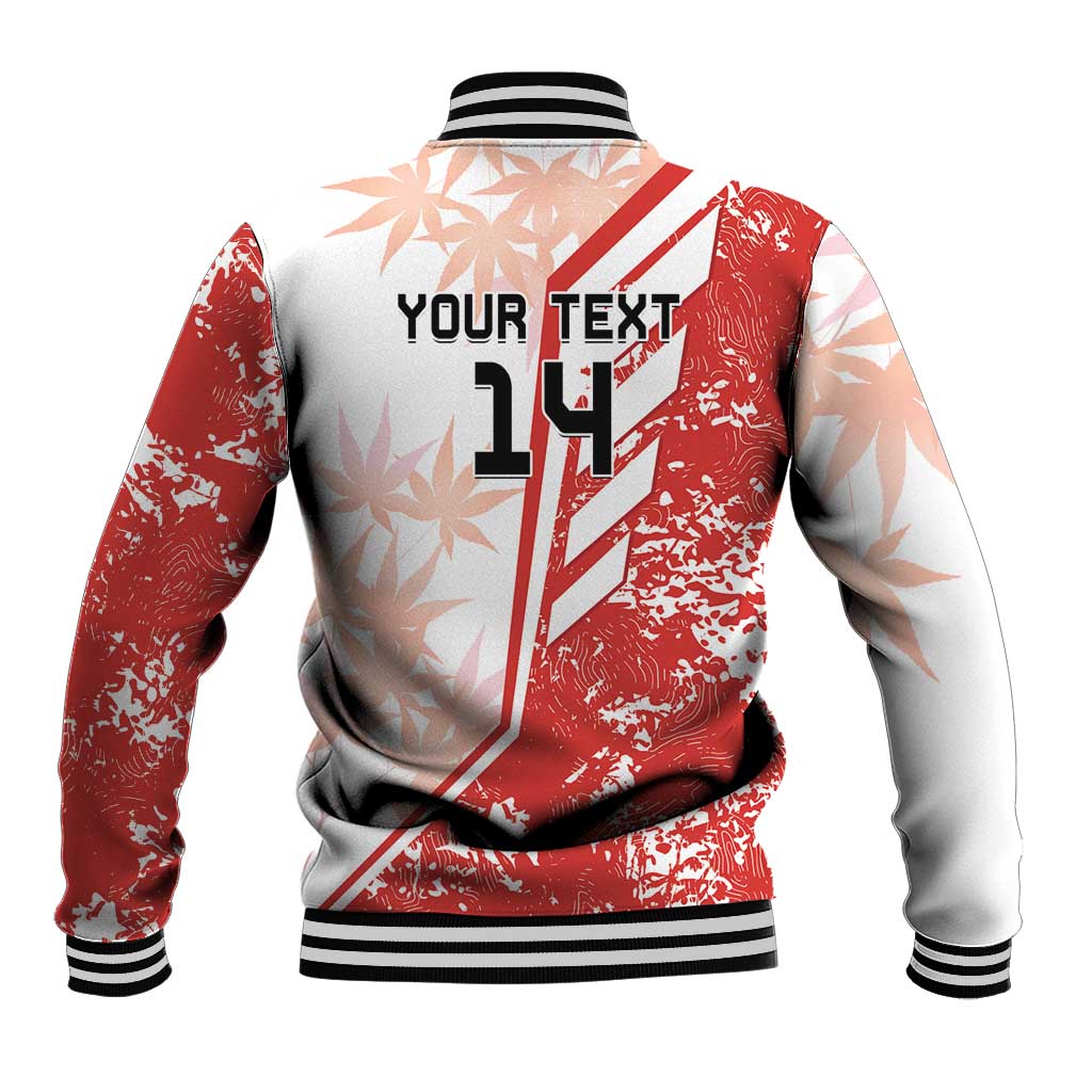 Custom Canada Soccer Baseball Jacket Les Rouges Sporty Style - Wonder Print Shop
