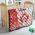 Custom Canada Soccer Quilt Les Rouges Sporty Style - Wonder Print Shop