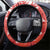 Canada Soccer Steering Wheel Cover Les Rouges Sporty Style - Wonder Print Shop