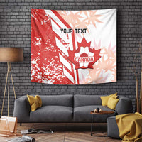 Custom Canada Soccer Tapestry Les Rouges Sporty Style - Wonder Print Shop