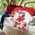 Custom Canada Soccer Quilt Les Rouges Cute Maple Leaf Mascot - Wonder Print Shop