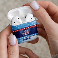 Custom United States Tennis AirPods Case 2025 Go USA - Wonder Print Shop