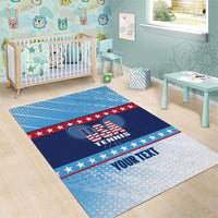 Custom United States Tennis Area Rug 2025 Go USA - Wonder Print Shop