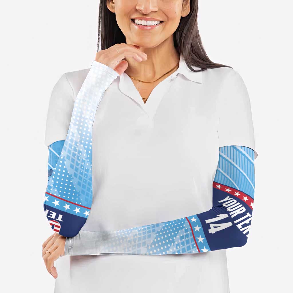 Custom United States Tennis Arm Sleeves 2025 Go USA - Wonder Print Shop