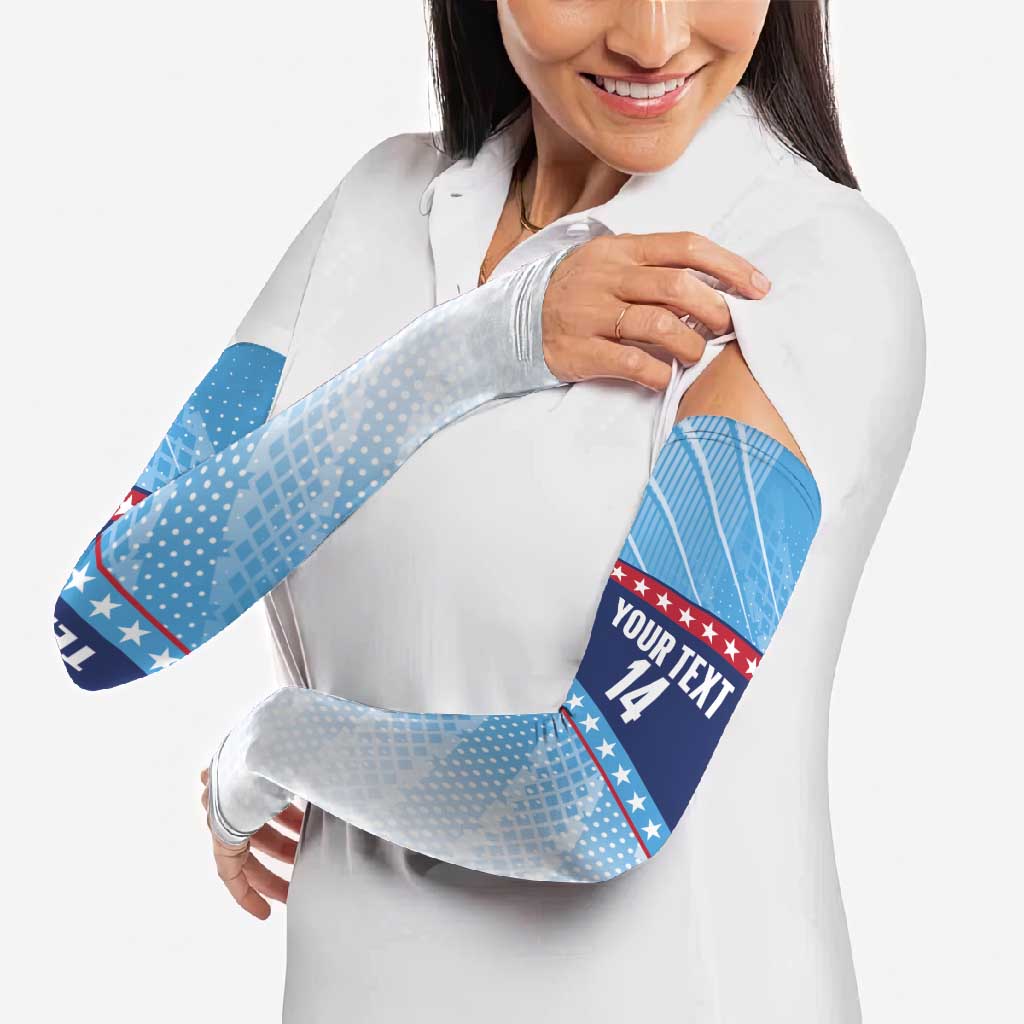 Custom United States Tennis Arm Sleeves 2025 Go USA - Wonder Print Shop