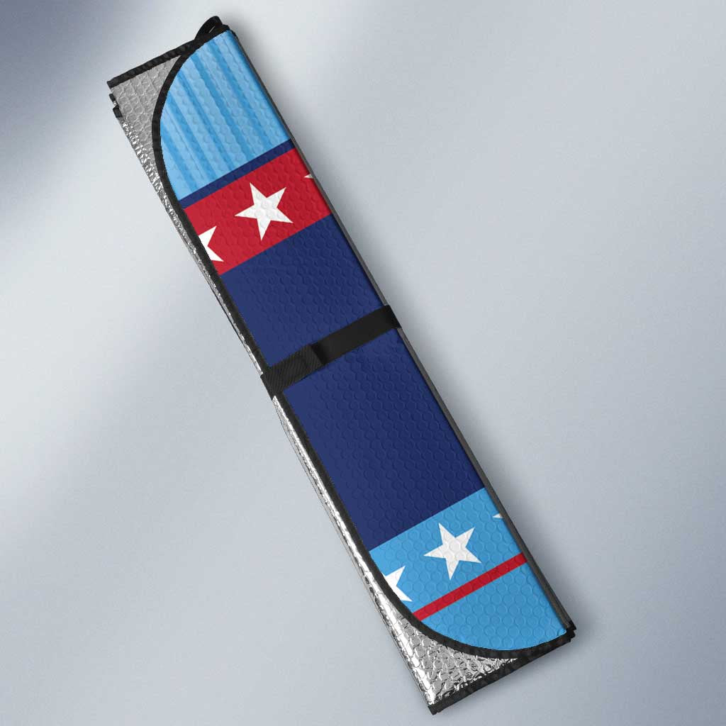 Custom United States Tennis Auto Sun Shade 2025 Go USA - Wonder Print Shop