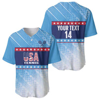 Custom United States Tennis Baseball Jersey 2025 Go USA - Wonder Print Shop