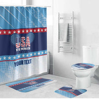 Custom United States Tennis Bathroom Set 2025 Go USA - Wonder Print Shop