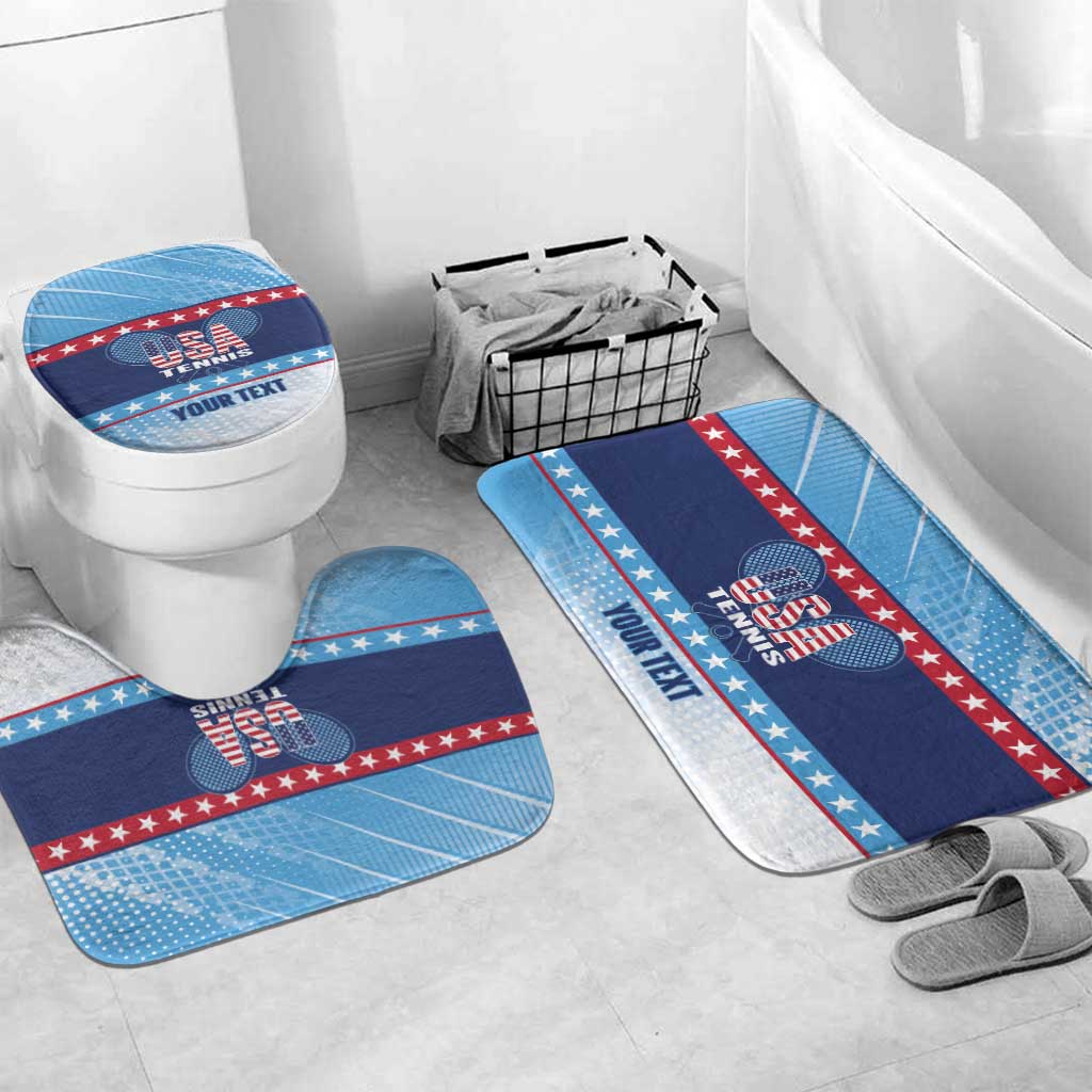 Custom United States Tennis Bathroom Set 2025 Go USA - Wonder Print Shop