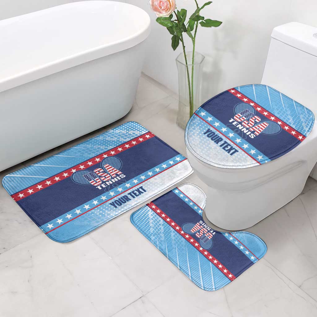 Custom United States Tennis Bathroom Set 2025 Go USA - Wonder Print Shop