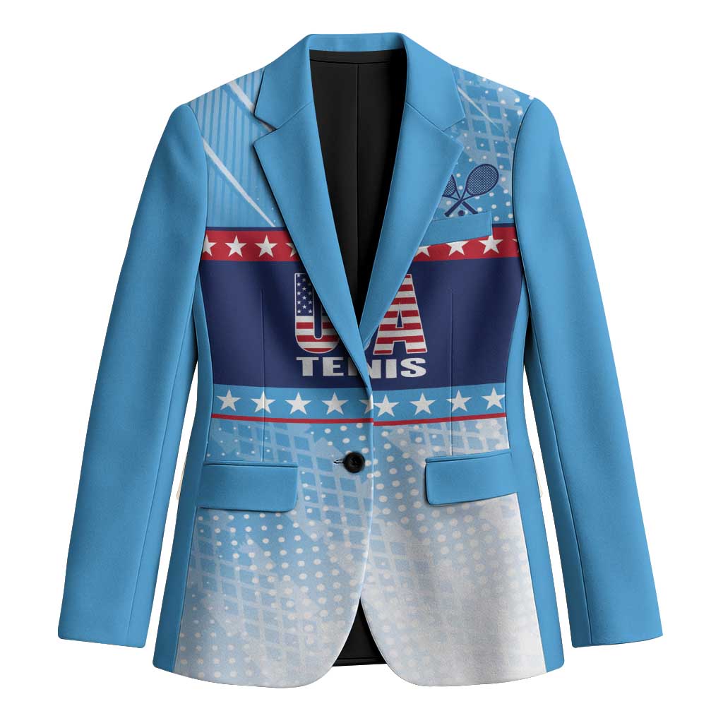 Custom United States Tennis Blazer 2025 Go USA - Wonder Print Shop