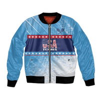 Custom United States Tennis Bomber Jacket 2025 Go USA - Wonder Print Shop