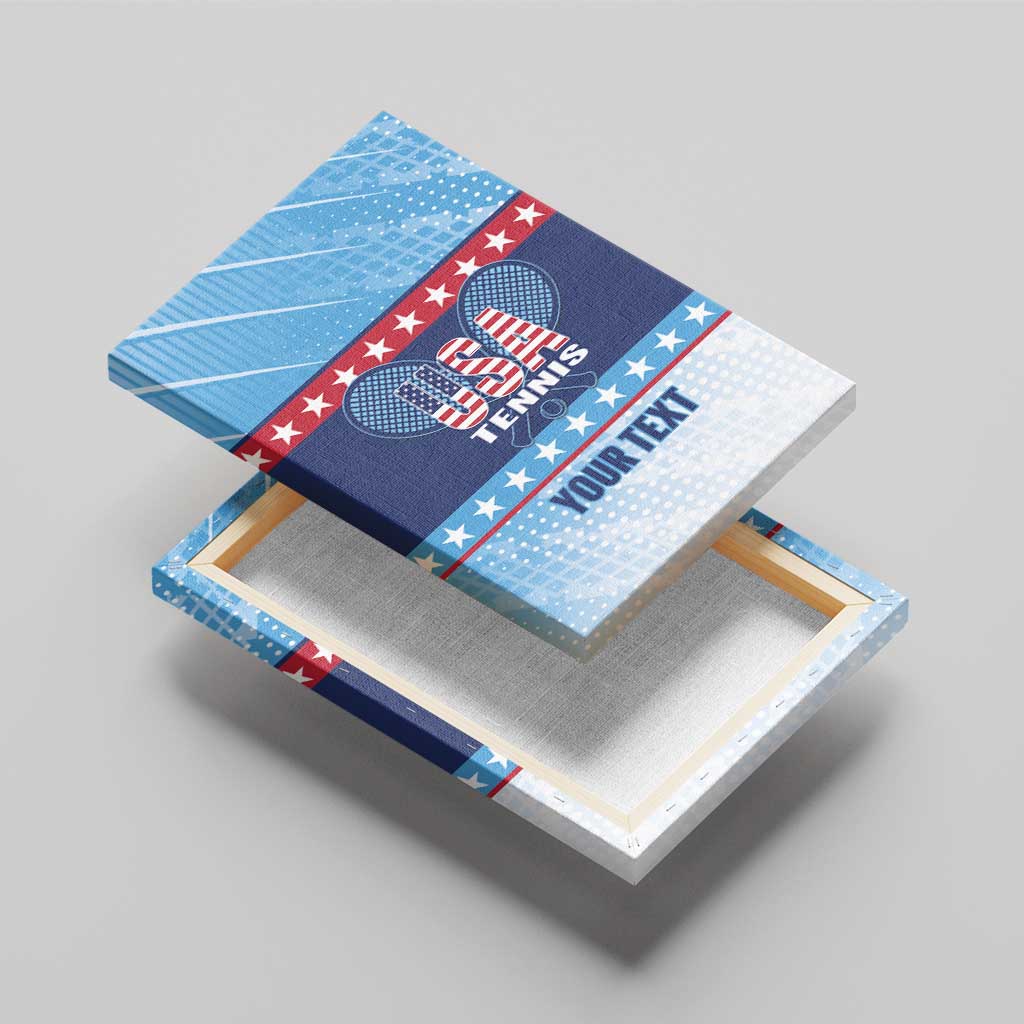 Custom United States Tennis Canvas Wall Art 2025 Go USA - Wonder Print Shop