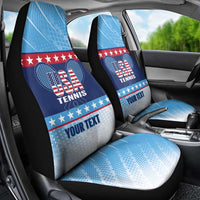 Custom United States Tennis Car Seat Cover 2025 Go USA - Wonder Print Shop