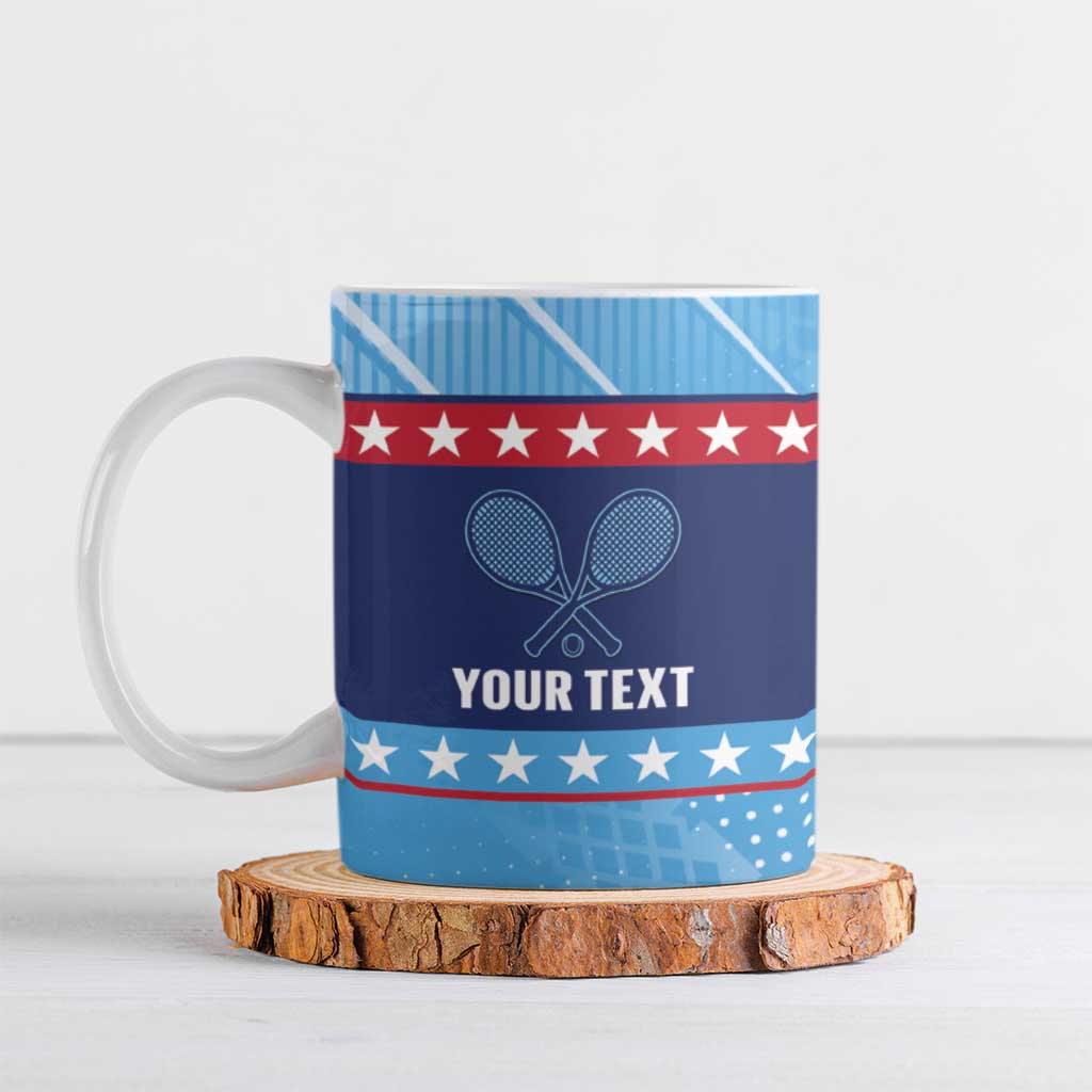 Custom United States Tennis Ceramic Mug 2025 Go USA - Wonder Print Shop