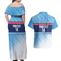 Custom United States Tennis Couples Matching Off Shoulder Maxi Dress and Hawaiian Shirt 2025 Go USA - Wonder Print Shop