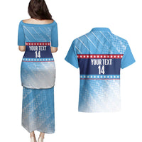 Custom United States Tennis Couples Matching Puletasi and Hawaiian Shirt 2025 Go USA - Wonder Print Shop