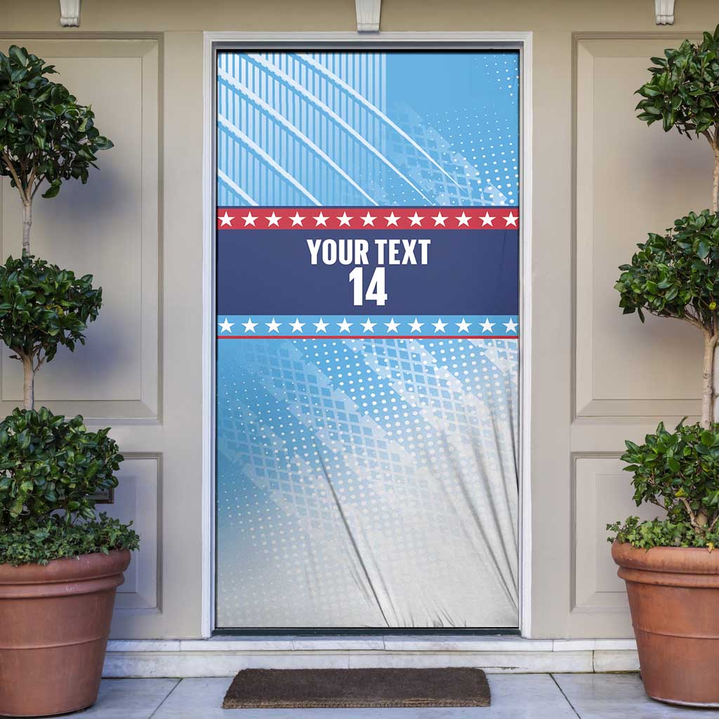 Custom United States Tennis Door Cover 2025 Go USA - Wonder Print Shop