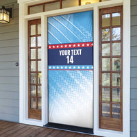 Custom United States Tennis Door Cover 2025 Go USA - Wonder Print Shop