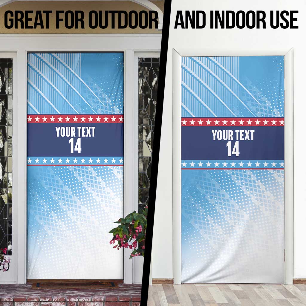 Custom United States Tennis Door Cover 2025 Go USA - Wonder Print Shop