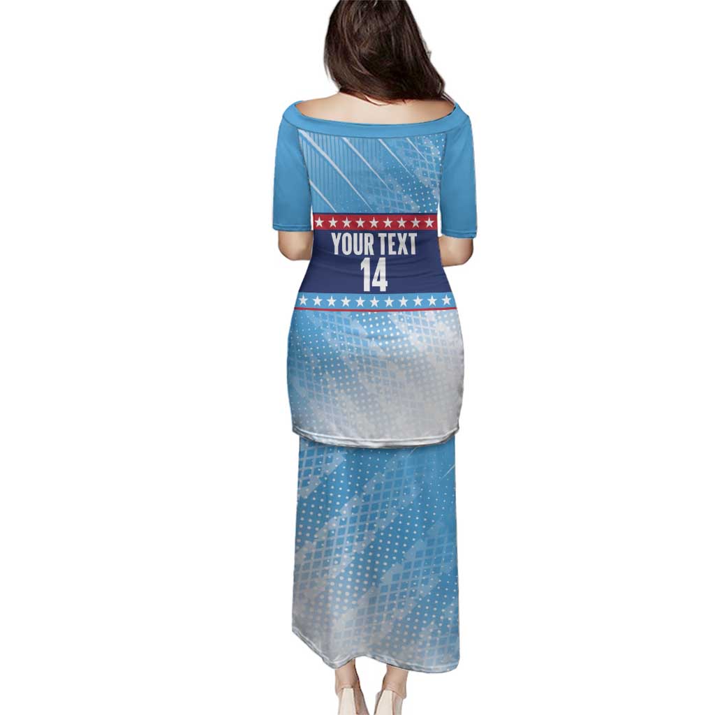 Custom United States Tennis Family Matching Puletasi and Hawaiian Shirt 2025 Go USA - Wonder Print Shop