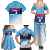 Custom United States Tennis Family Matching Summer Maxi Dress and Hawaiian Shirt 2025 Go USA - Wonder Print Shop