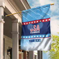 Custom United States Tennis Garden Flag 2025 Go USA - Wonder Print Shop