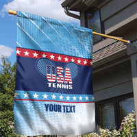 Custom United States Tennis Garden Flag 2025 Go USA - Wonder Print Shop