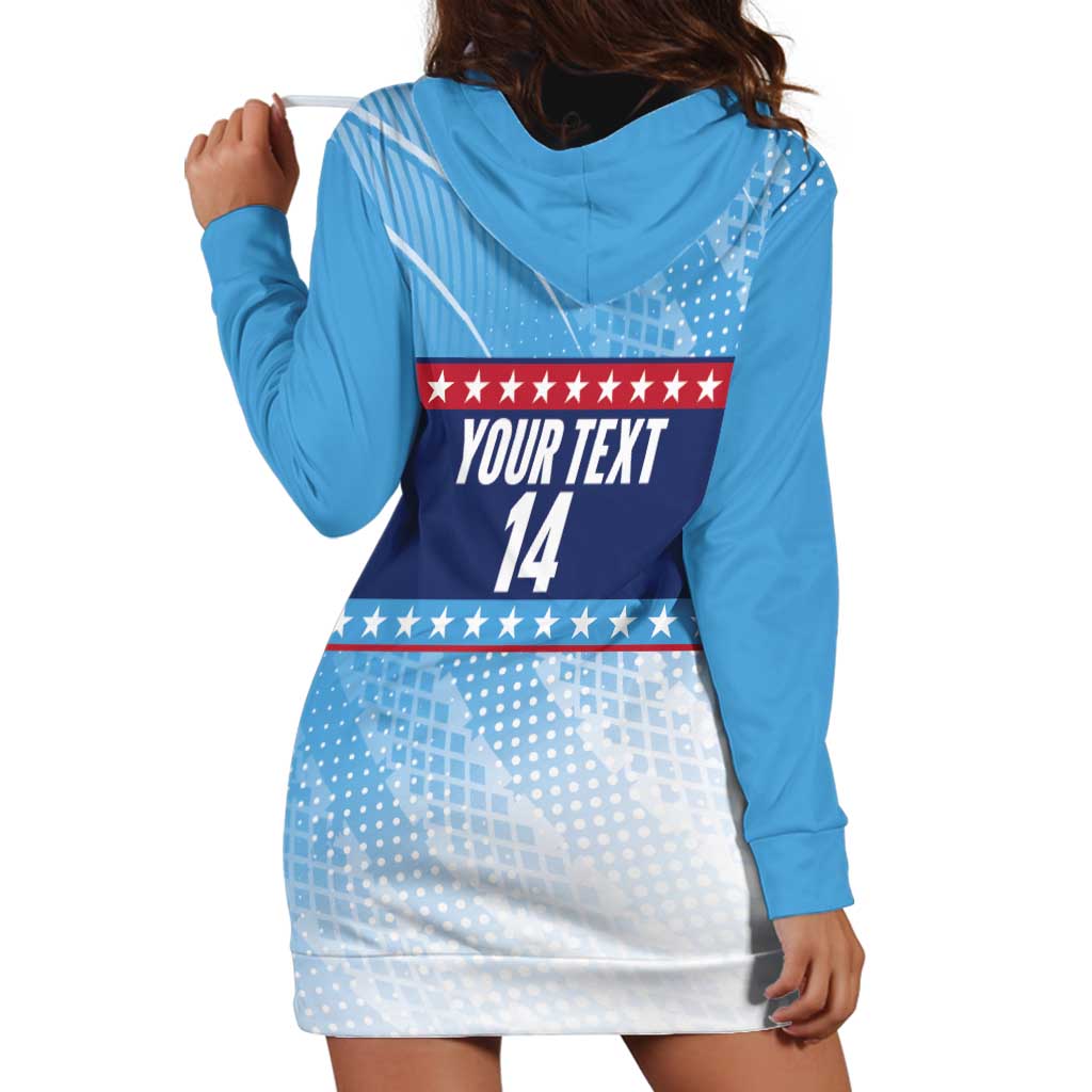 Custom United States Tennis Hoodie Dress 2025 Go USA - Wonder Print Shop